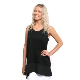 Kate Tank Tunic - Black Kate Tank, 0