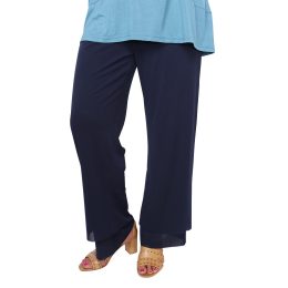 Rosie Net Pant Full Length - Navy Rosie Full Lenght Pant, 0