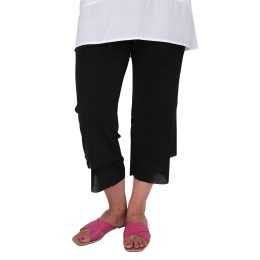 Rosie Net 3/4 Length Pant - Black Rosie 3/4 Lenght Pant, 0