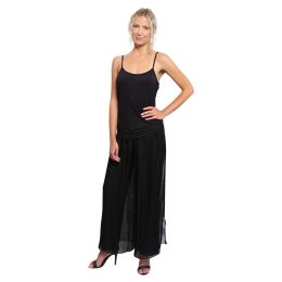 Bamboo Shoe String Tank - Black Shoe String Tank, 0