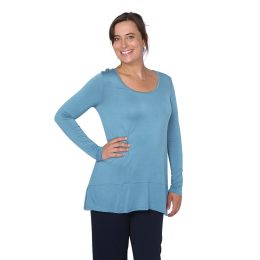 Kathy Tunic Long Sleeve - 0, Smoke Blue Kathy Long Sleeve