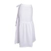 ANDREA LINEN WRAP SKIRT - WHITE B