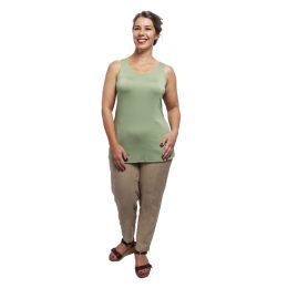 Bamboo Tank - Leaf Bamboo Tank, 0