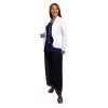 Silk Pant Full Length Navy