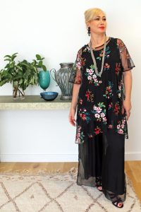 Teal Cascade Khloe Kaftan