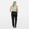 Black Satin Pant 6 Black Satin Pant