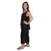 IMG_6499.jpg Black Silk Pants 7/8 length